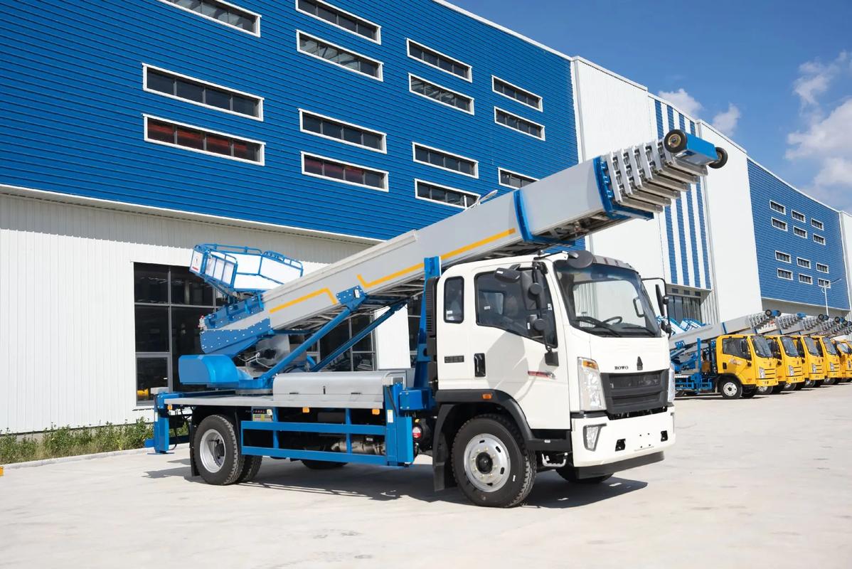 畅好乡出租云梯车高空作业车 建筑垃圾搬运