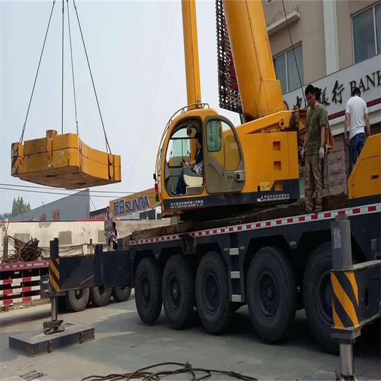 畅好乡当地吊车出租|机器吊装|75吨|工厂搬迁服务